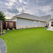 Backyard-Redesign-with-Artificial-Turf-Putting-Green-Landscape-Rock-Installation-in-McKinney-TX 6
